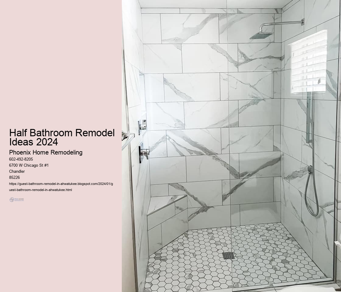Half Bathroom Remodel Ideas 2024